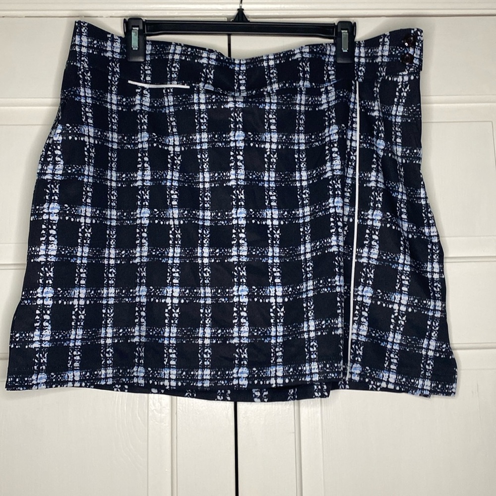 Sport Haley Plaid Tennis Golf Pickleball Skort Size XL Size‎ 16 New NWT Athletic
